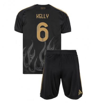 Juventus Lloyd Kelly #6 Tredjetrøje Børn 2026-27 Kortærmet (+ Korte bukser)